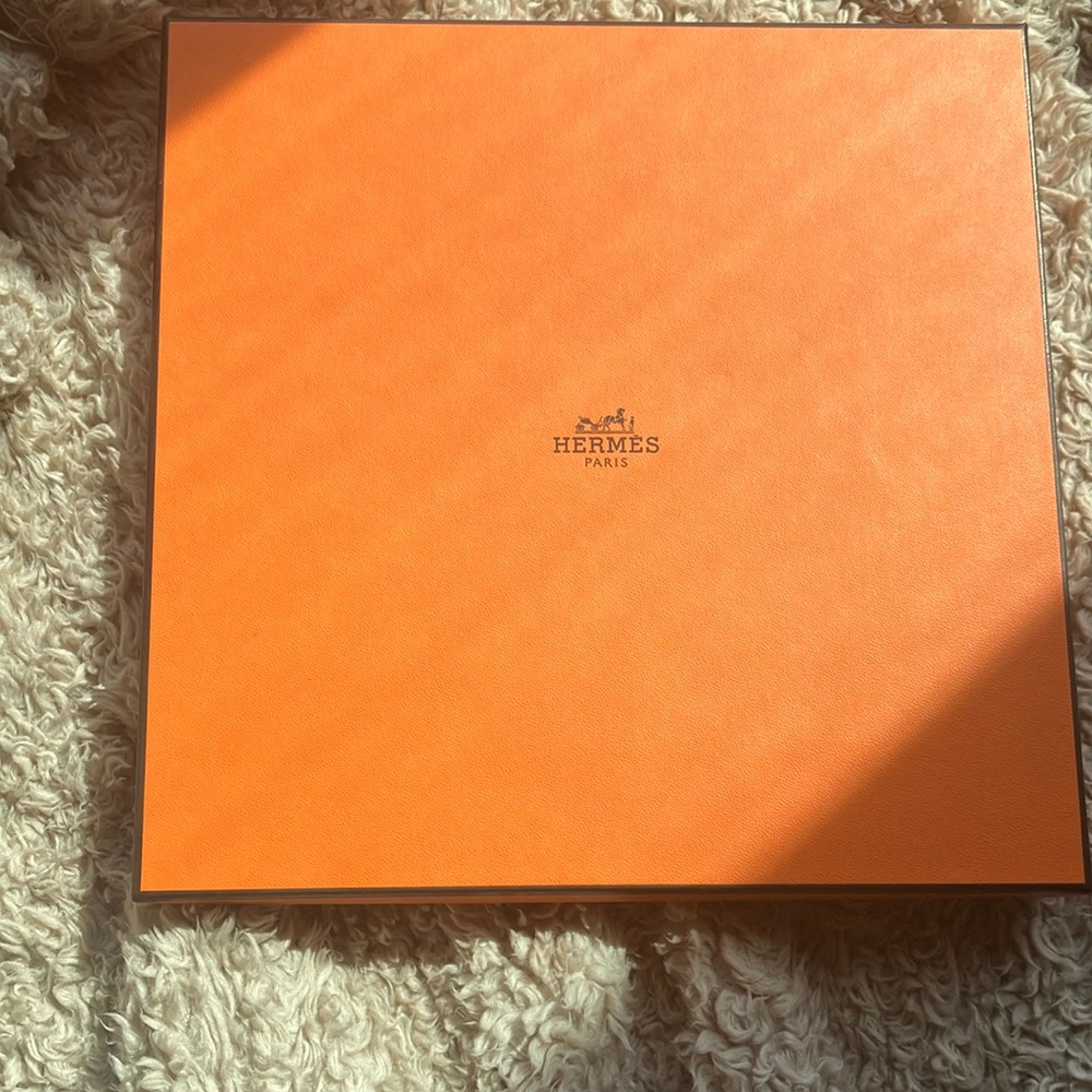 Hermes Orange Decorative Box